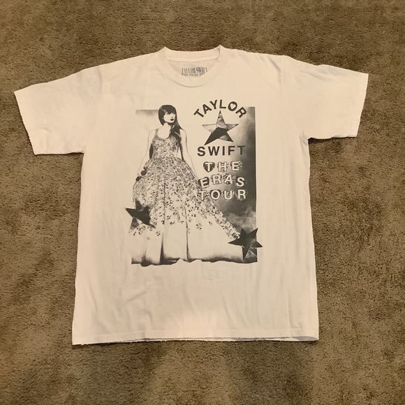 Taylor Swift Other - TAYLOR SWIFT THE ERAS TOUR Dress Photo T-SHIRT Sz Large Tour Merch Official